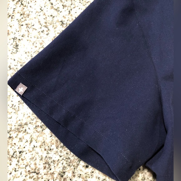 FIGS Mens Technical Collection Scrub Top Navy Blue Style FM1500 Size XXL - Picture 8 of 16